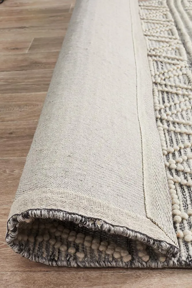 Hudson 806 Rug (Silver) by Rug Culture