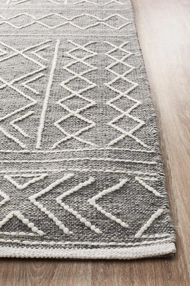 Hudson 807 Rug (Grey) by Rug Culture