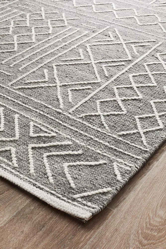 Hudson 807 Rug (Grey) by Rug Culture