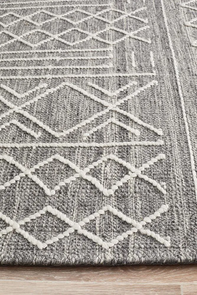 Hudson 807 Rug (Grey) by Rug Culture