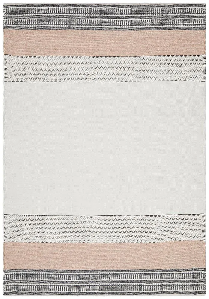Hudson 809 Rug (Peach) by Rug Culture