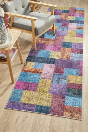 Illusions 167 Runner Rug (Multi) by Rug Culture