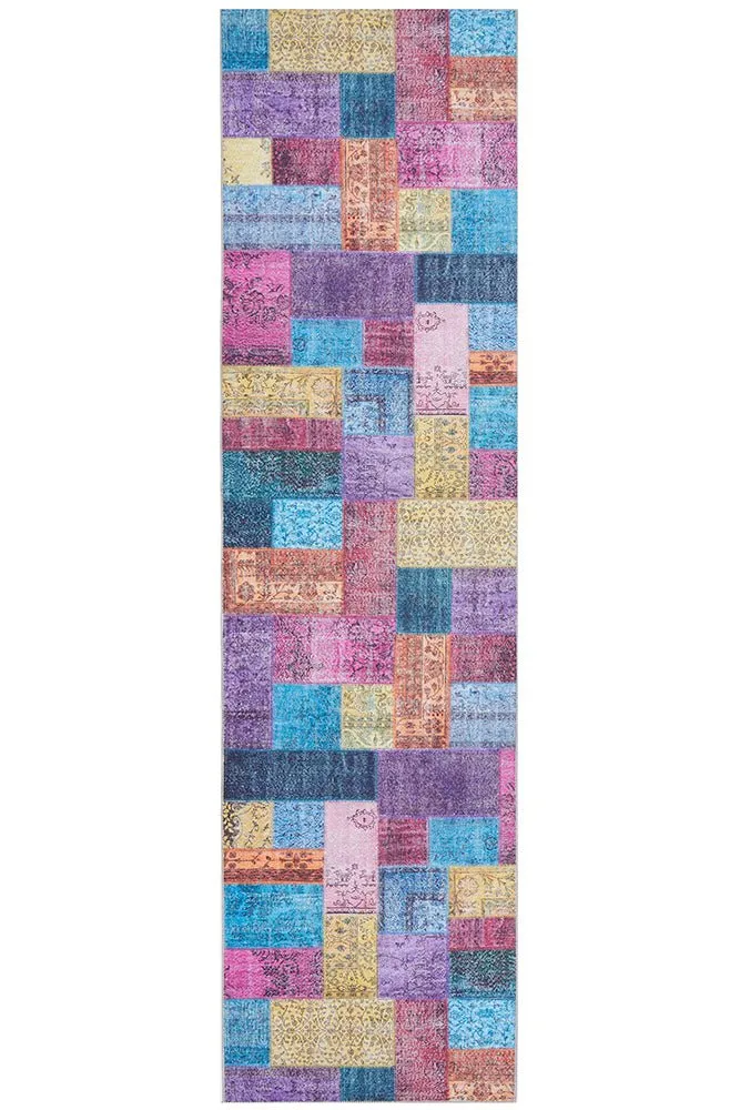 Illusions 167 Runner Rug (Multi) by Rug Culture