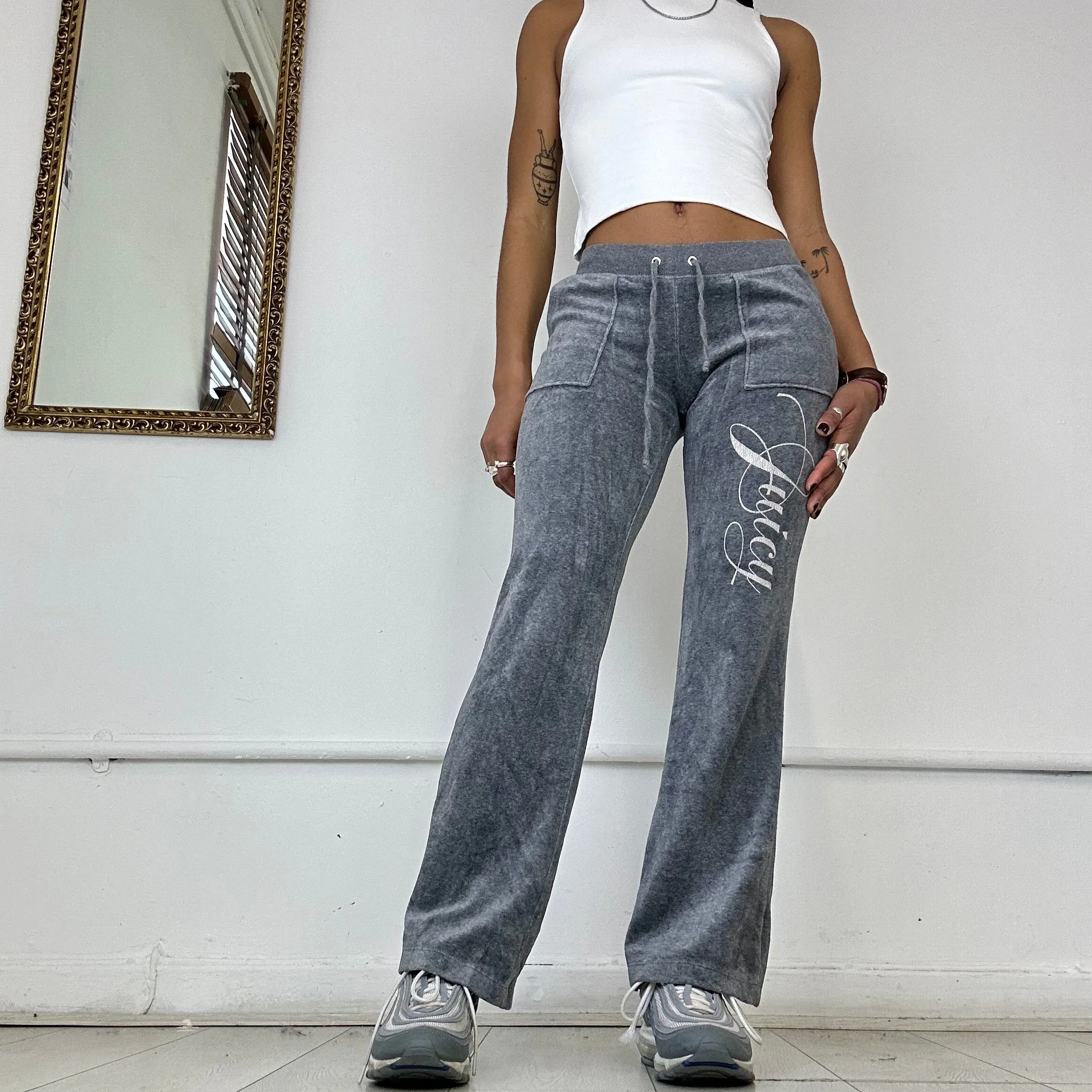 juicy couture velour tracksuit trousers