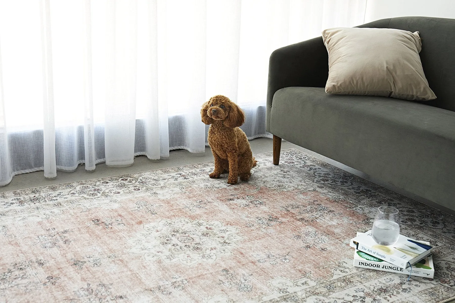 Kindred Coco Rug (Peach) by Rug Culture