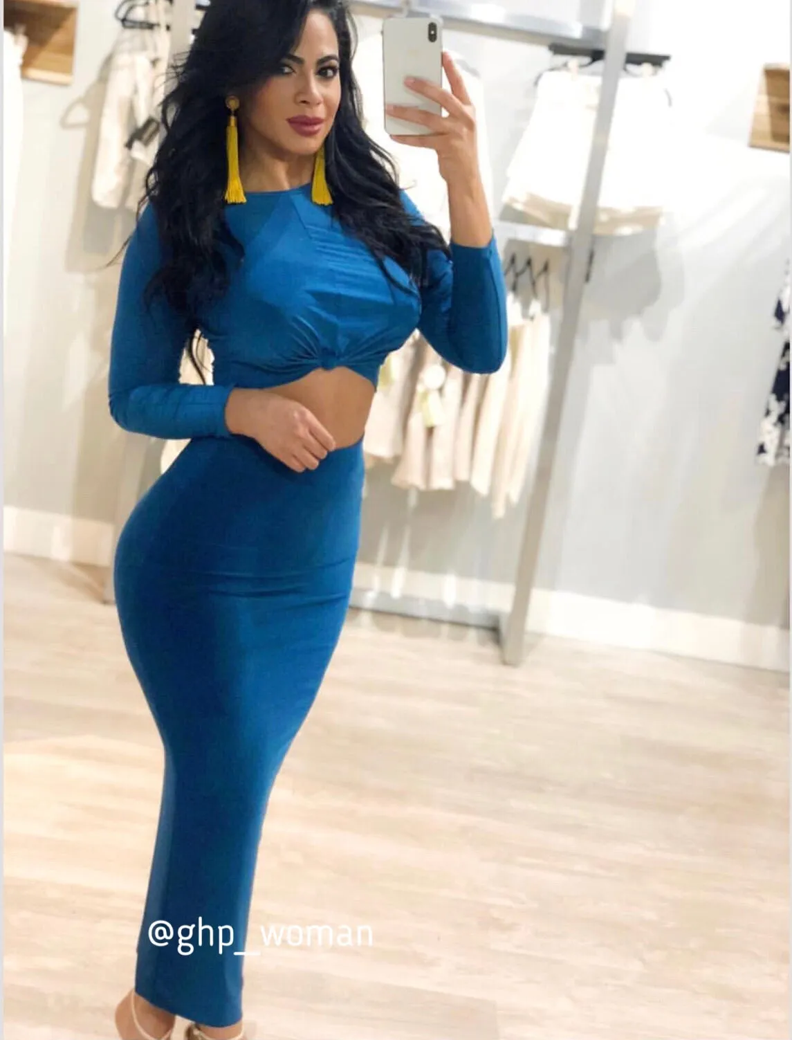 Knotted Crop Set | Teal