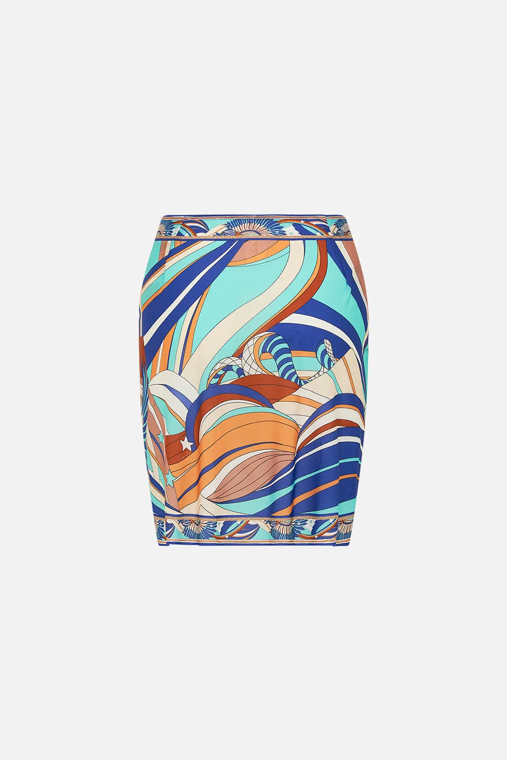 LAYERED SHORT SARONG WITH TIE FRONT OASIS ORACLE