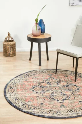 Legacy 851 Round Rug (Brick) by Rug Culture