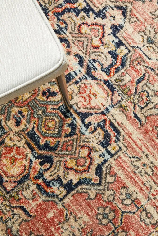 Legacy 851 Round Rug (Brick) by Rug Culture