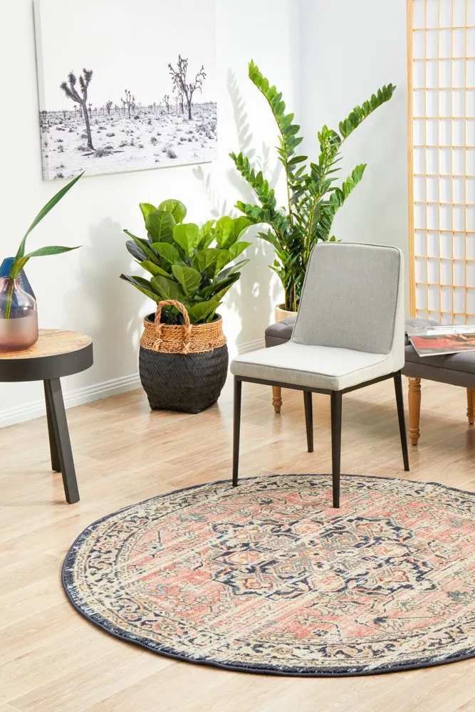 Legacy 851 Round Rug (Brick) by Rug Culture