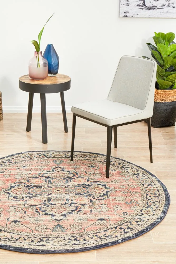 Legacy 851 Round Rug (Brick) by Rug Culture