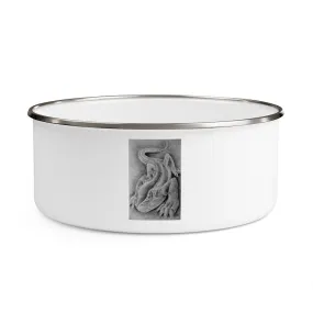 Lizzy the Lizard Enamel Bowl