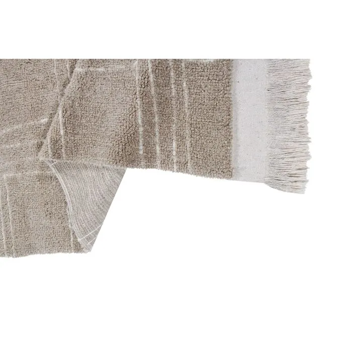 Lorena Canals Woolable Rug Shuka Sandstone XL (w/ non-slip underlay)