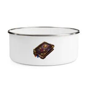 Magic Book Enamel Bowl