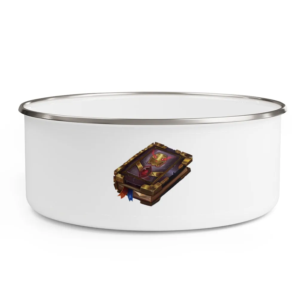 Magic Book Enamel Bowl