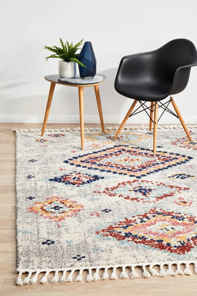Marrakesh 222 Rug (Silver) by Rug Culture