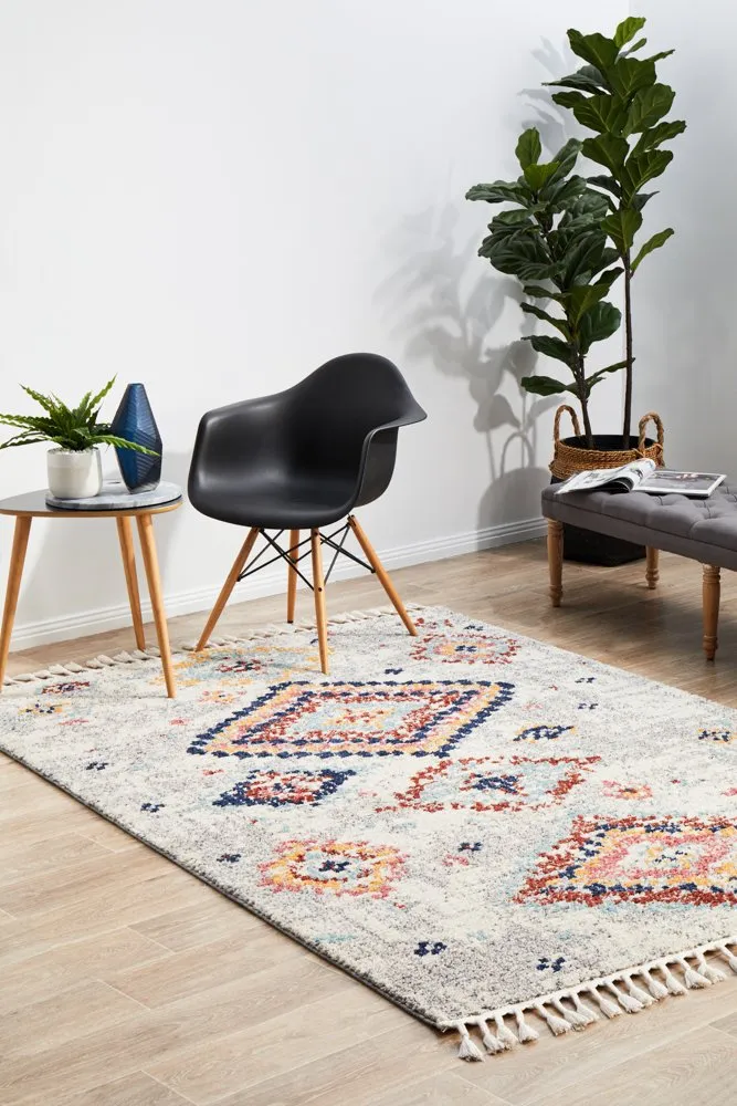 Marrakesh 222 Rug (Silver) by Rug Culture