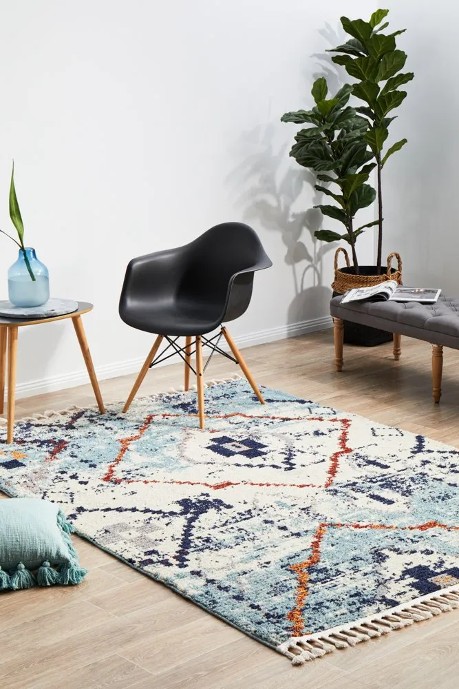 Marrakesh 444 Rug (Blue) by Rug Culture