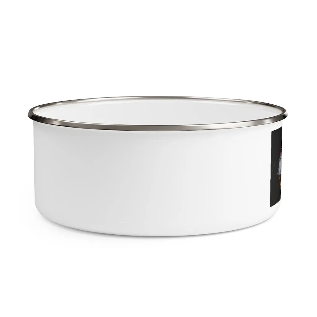 Mecha Whale Strider Enamel Bowl