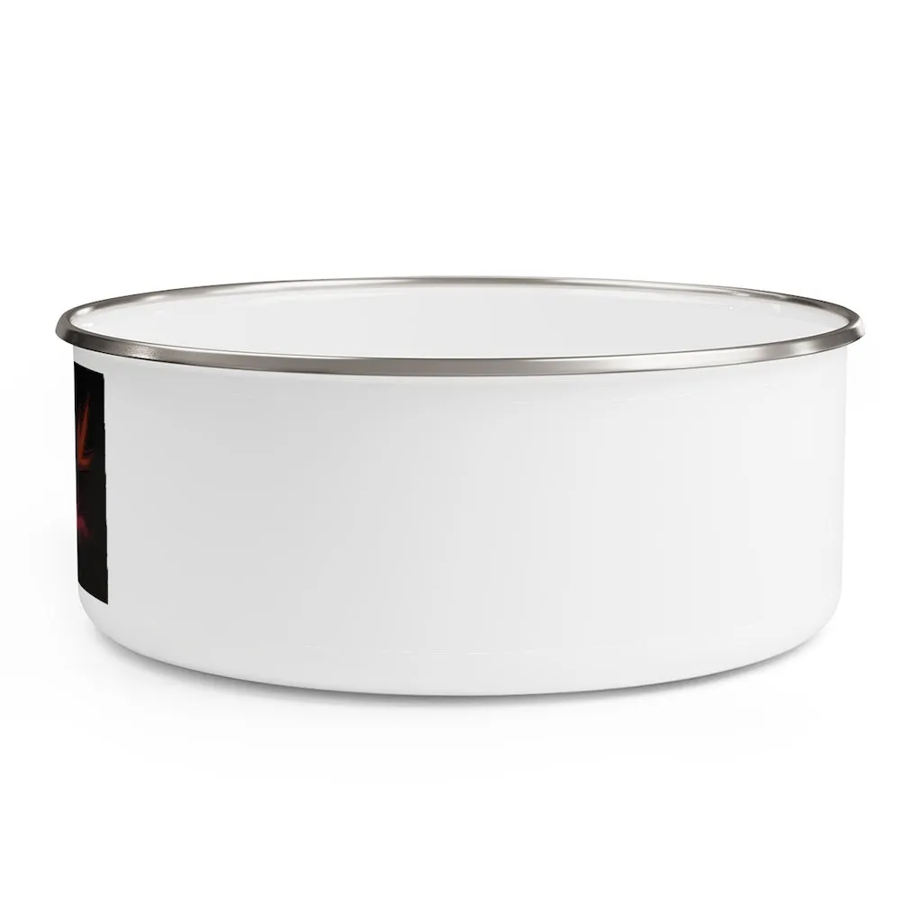 Mecha Whale Strider Enamel Bowl