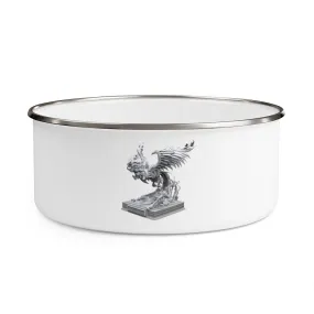 Merciless the Flaming SkyBird Enamel Bowl