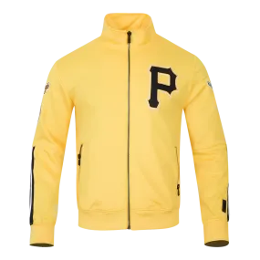 MLB PITTSBURGH PIRATES CLASSIC MEN'S DK TRACK JACKET (YELLOW)