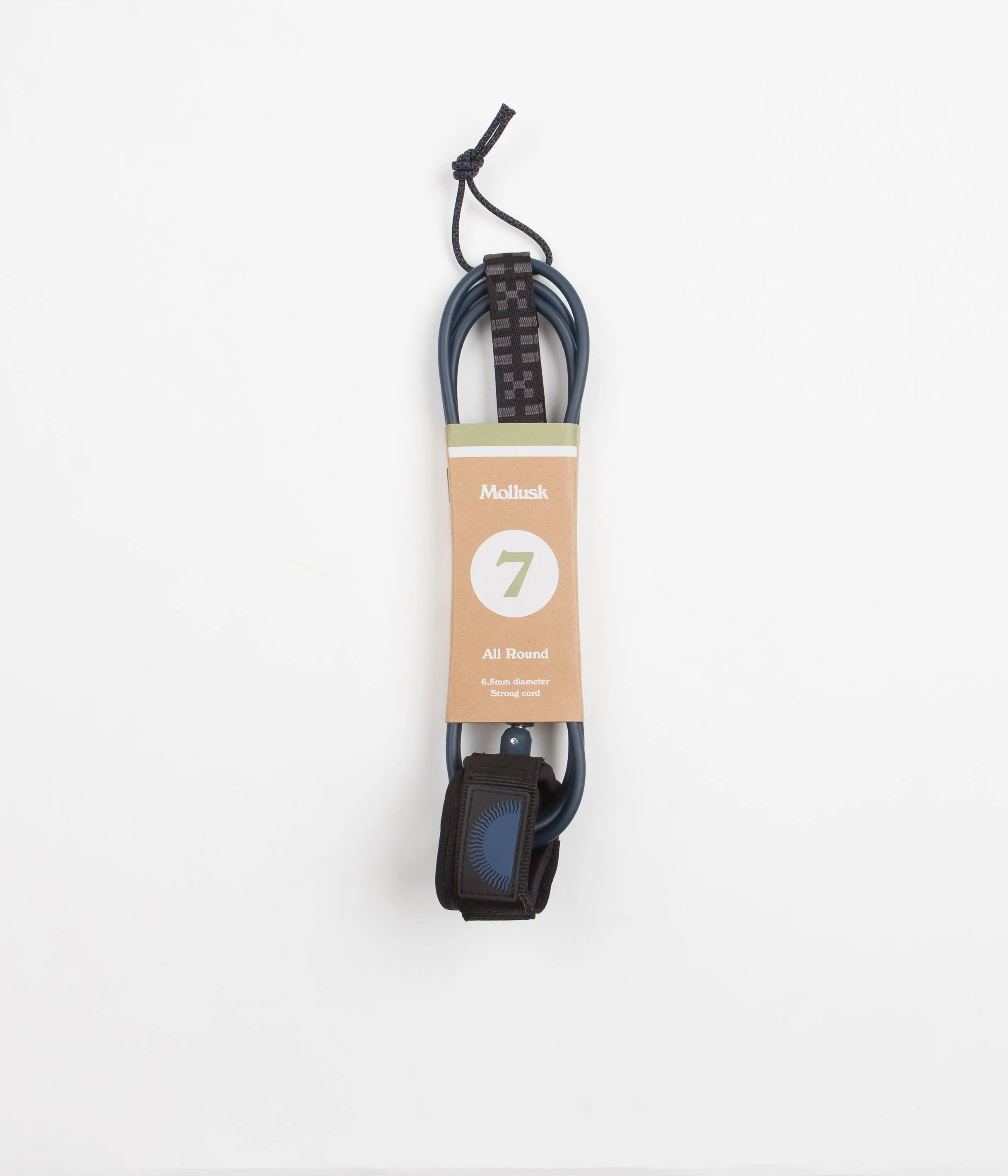 Mollusk 7ft Surfboard Leash - Indigo