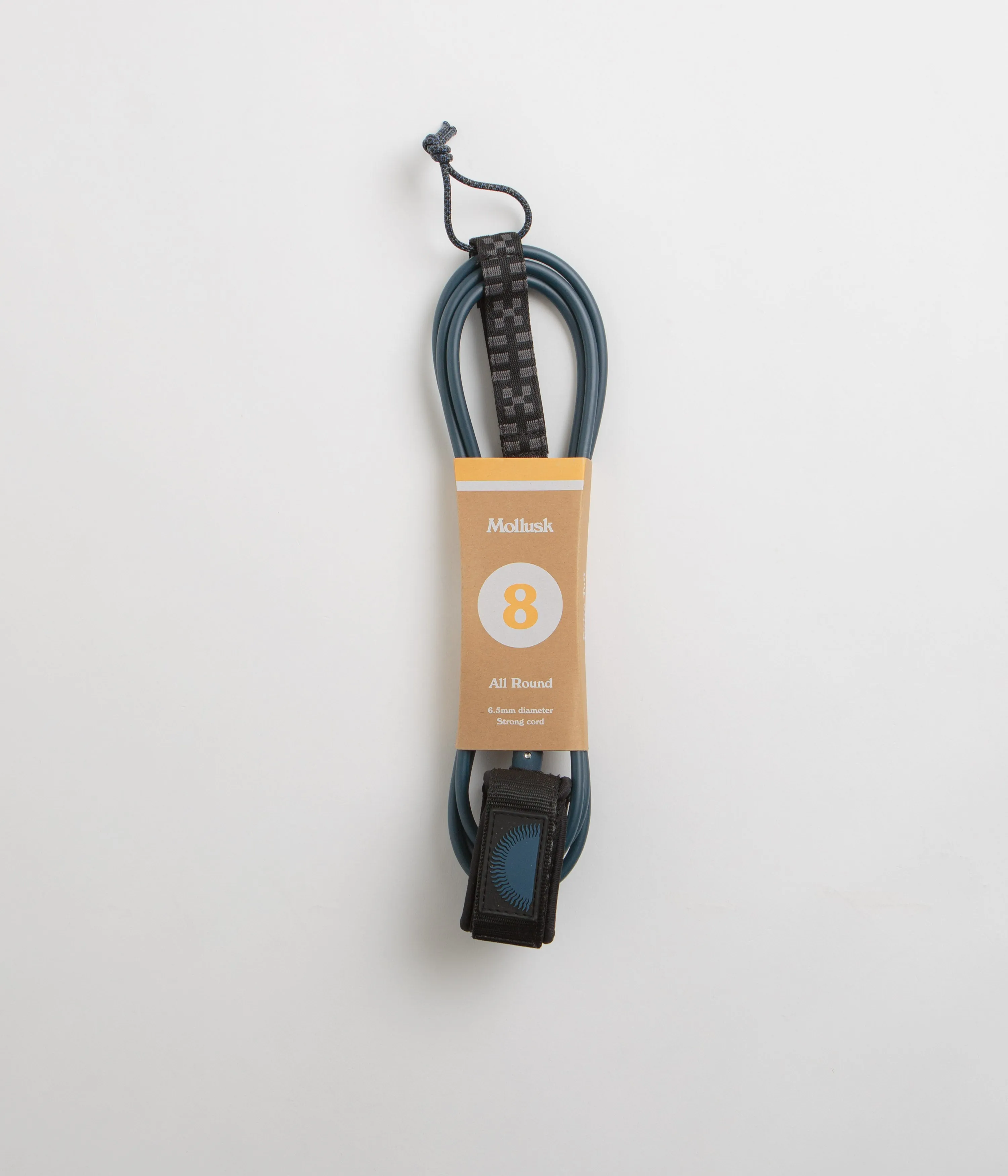 Mollusk All Round 8ft Surfboard Leash - Indigo