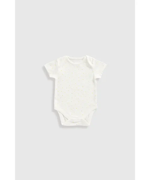 Mothercare Animals Short-Sleeved Bodysuits - 5 Pack