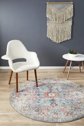 Museum 863 Round Rug (Multi) by Rug Culture