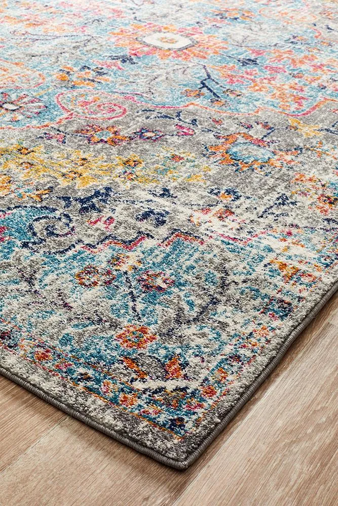 Museum 863 Runner Rug (Multi) by Rug Culture
