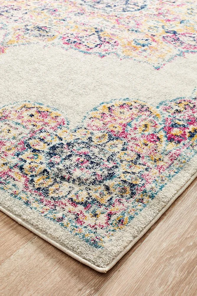Museum 864 Runner Rug (Bone) by Rug Culture
