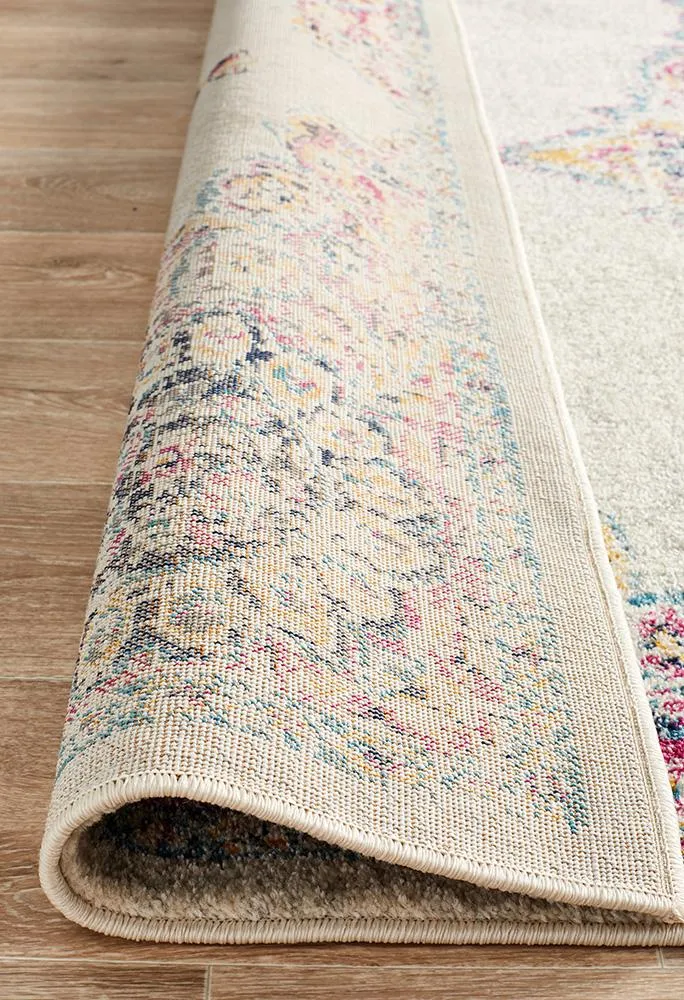 Museum 864 Runner Rug (Bone) by Rug Culture