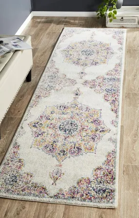 Museum 864 Runner Rug (Bone) by Rug Culture