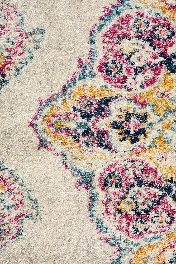 Museum 864 Runner Rug (Bone) by Rug Culture