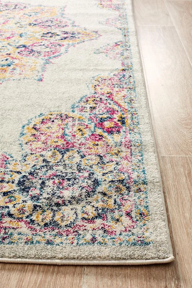 Museum 864 Runner Rug (Bone) by Rug Culture