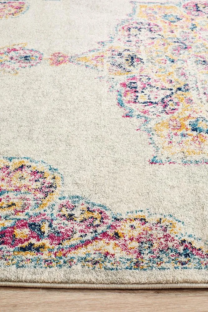 Museum 864 Runner Rug (Bone) by Rug Culture
