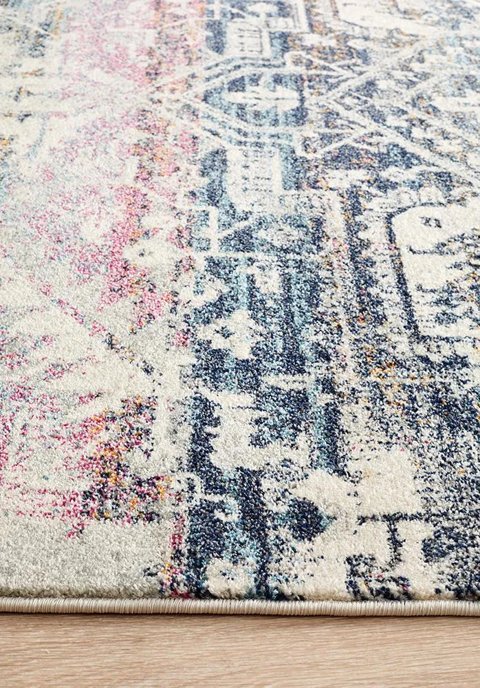 Museum 865 Runner Rug (Blue) by Rug Culture