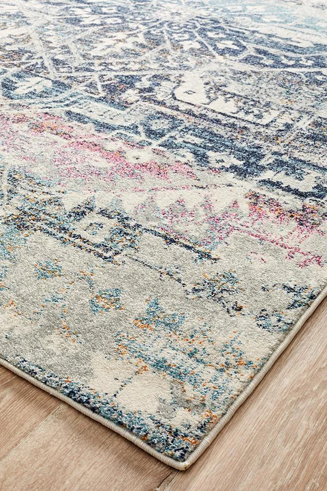 Museum 865 Runner Rug (Blue) by Rug Culture