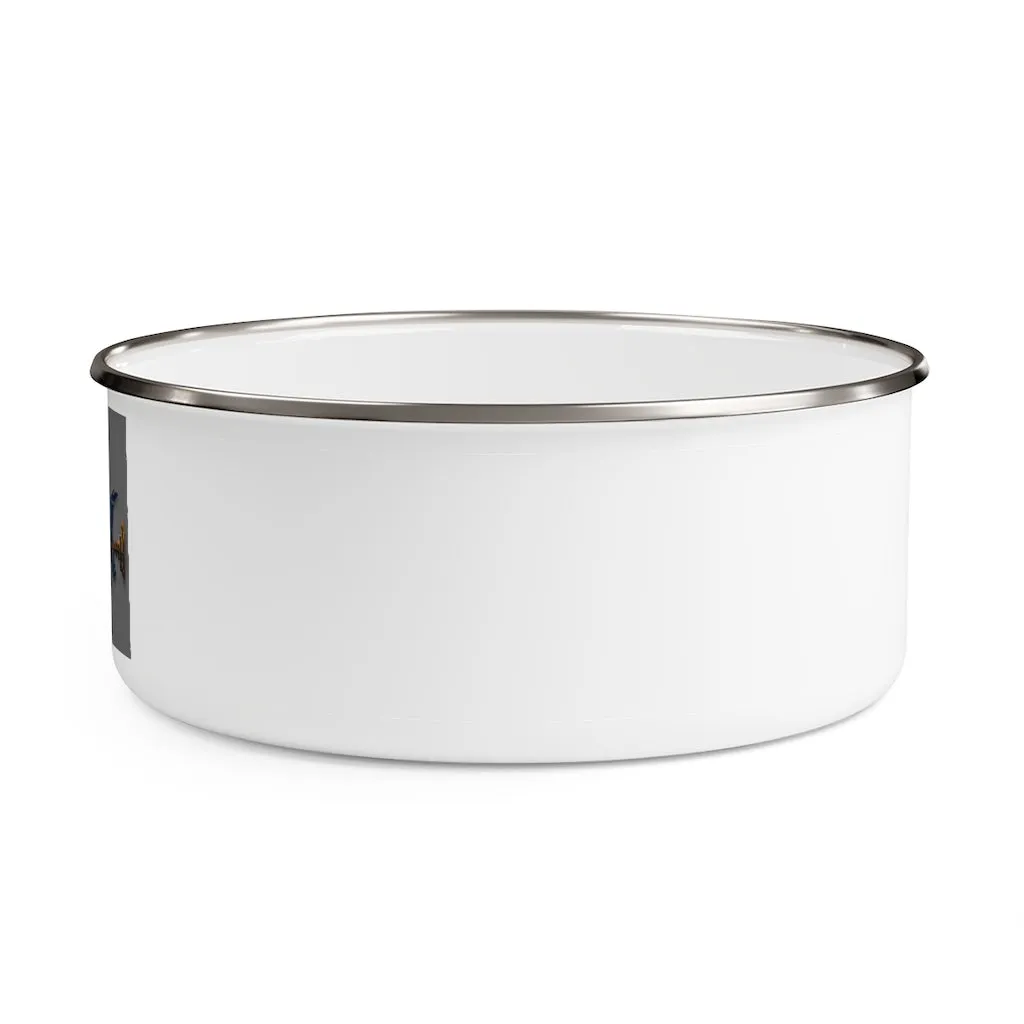 Nibblers the Misfit Shark Enamel Bowl