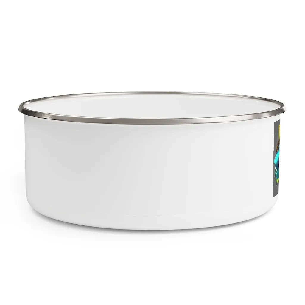 Nibblers the Misfit Shark Enamel Bowl