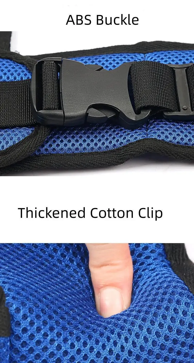 Non-Slip Wheelchair Safety Seat Belt Adjustable Shoulder Fix Comfortable Shoulder Straps For Elderly Patients Brace Support Vest