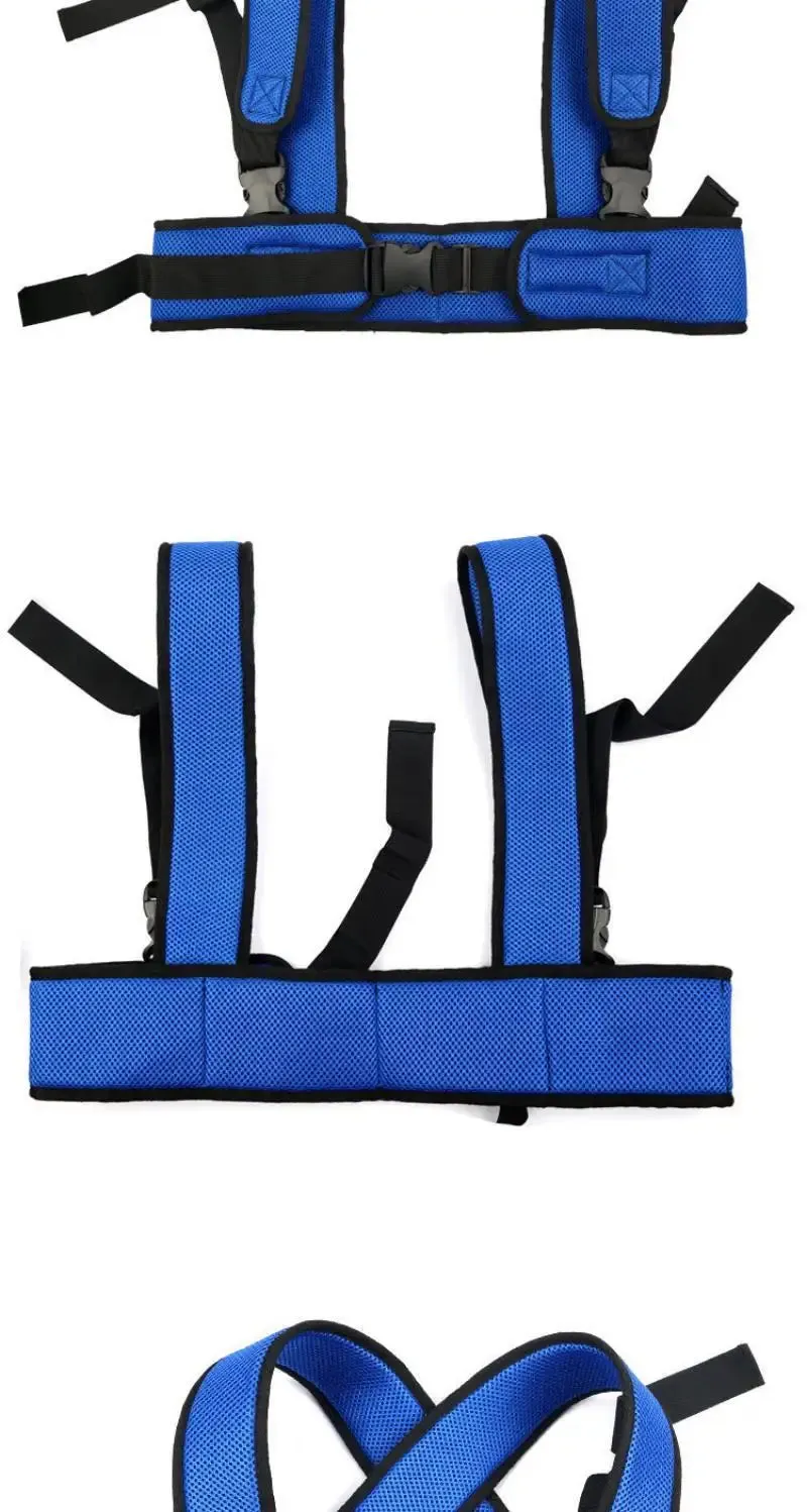 Non-Slip Wheelchair Safety Seat Belt Adjustable Shoulder Fix Comfortable Shoulder Straps For Elderly Patients Brace Support Vest