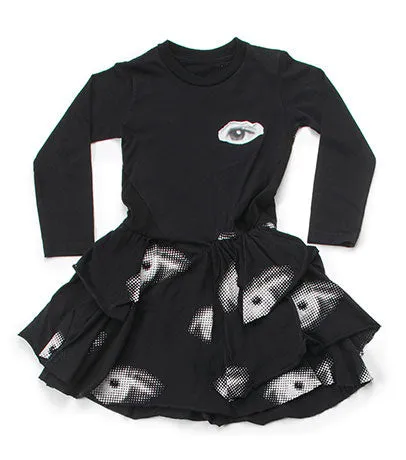 Nununu eye splatter dress