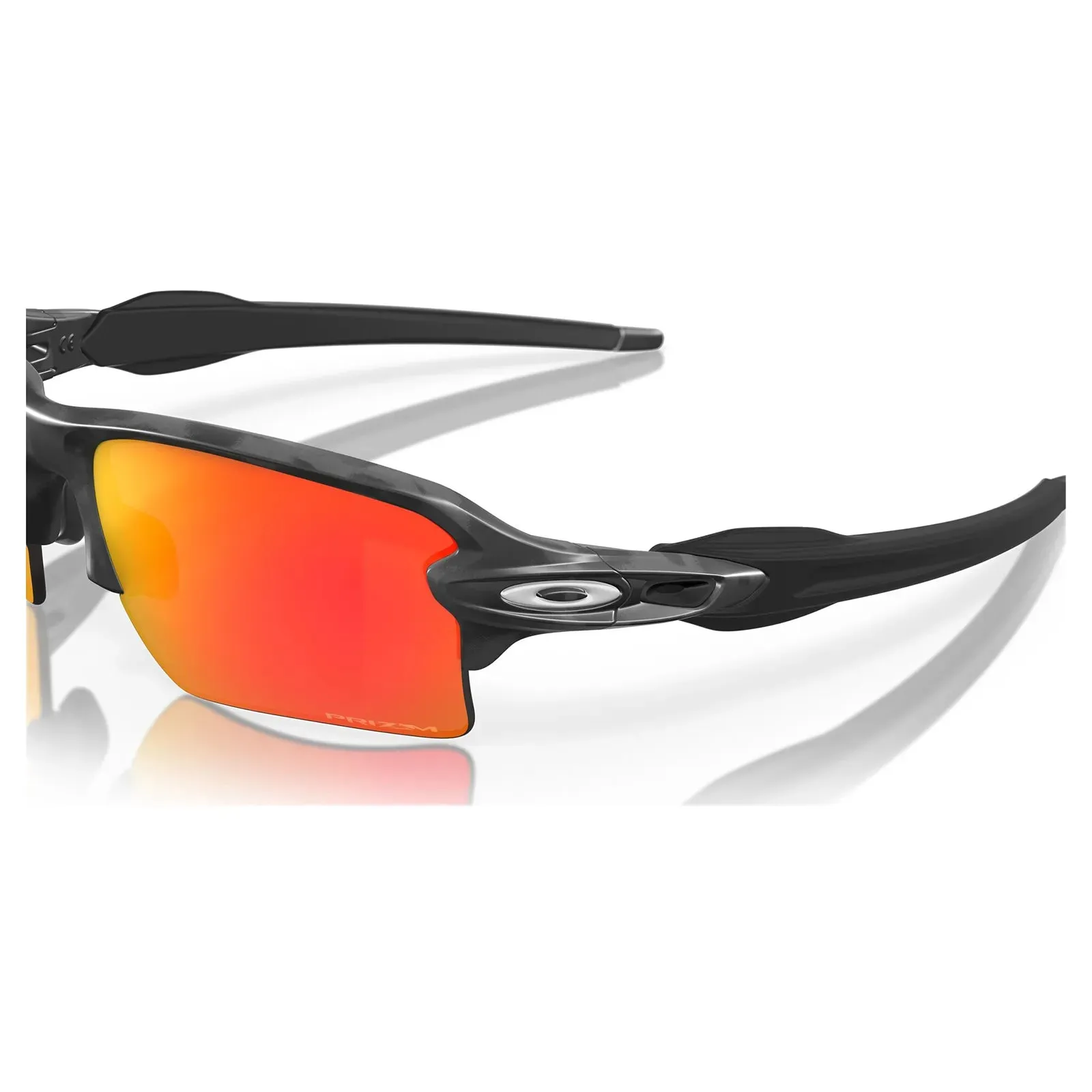 Oakley Flak 2.0 XL Sunglasses - Matte Black Camo / Prizm Ruby