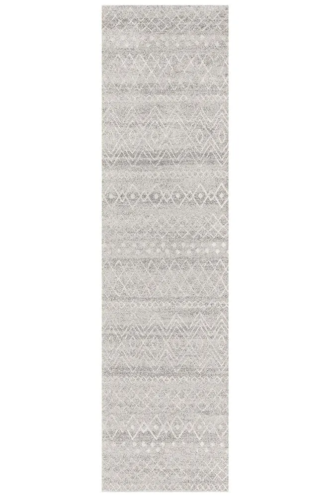 Oasis 453 Runner Rug (Grey) by Rug Culture