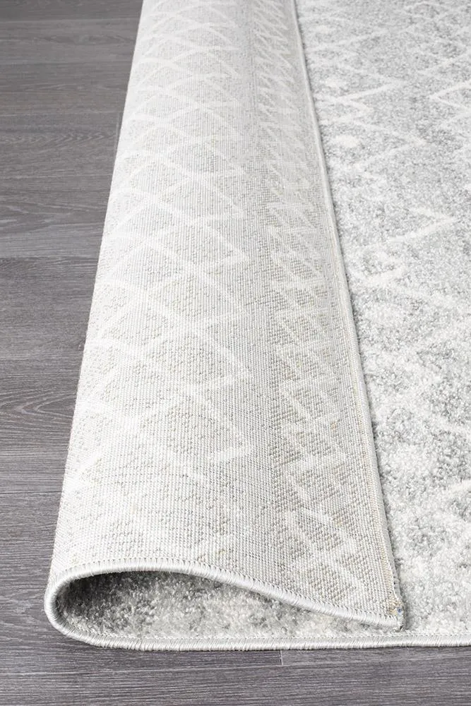 Oasis 453 Runner Rug (Grey) by Rug Culture