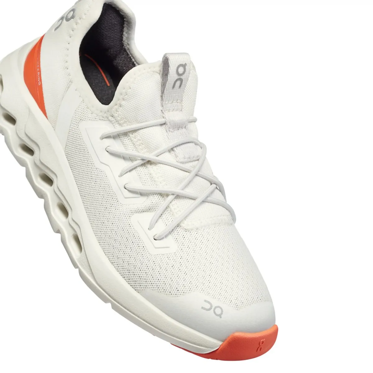 On Running Girl's (Preschool) Cloudleap Ivory/Flame