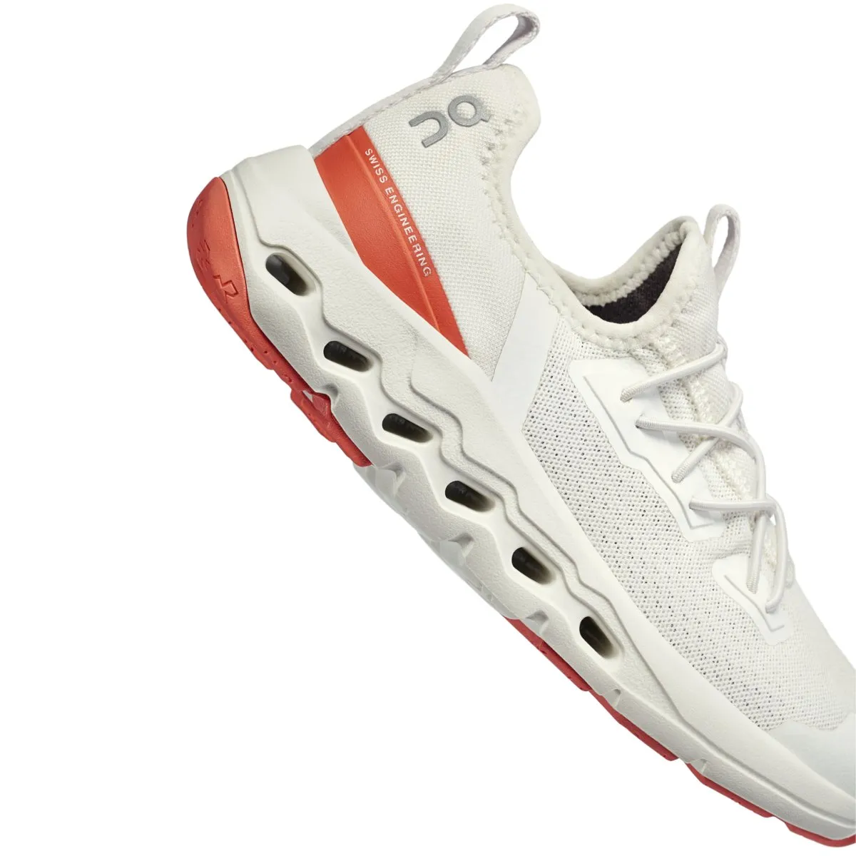 On Running Girl's (Preschool) Cloudleap Ivory/Flame