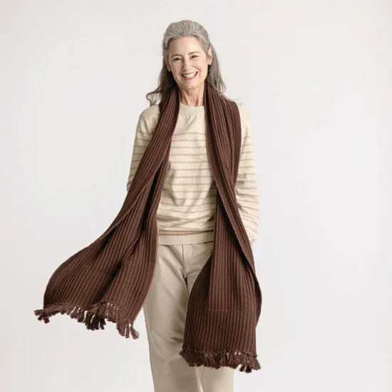 Oversized Pocket Scarf